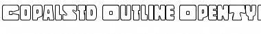 Download Copal Std Outline Font Title Preview
