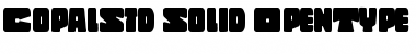 Download Copal Std Solid Font Title Preview