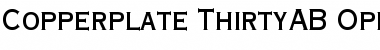 Download Copperplate Gothic Thirty AB Font Title Preview