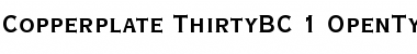 Download Copperplate Gothic Thirty BC Font Title Preview