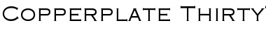 Download Copperplate Gothic Thirty-Two AB Font Title Preview