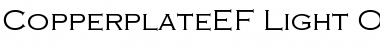 Download CopperplateEF Light Font Title Preview