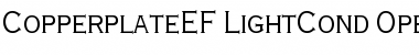 Download CopperplateEF LightCond Font Title Preview