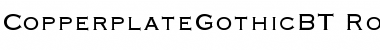 Download Copperplate Gothic Regular Font Title Preview