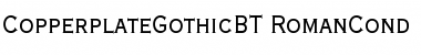 Download Copperplate Gothic Condensed Font Title Preview