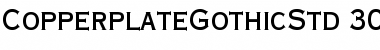 Download Copperplate Gothic Std 30 AB Font Title Preview