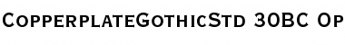 Download Copperplate Gothic Std 30 BC Font Title Preview