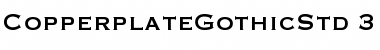 Download Copperplate Gothic Std 31 BC Font Title Preview
