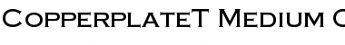 Download CoppeTMed Regular Font Title Preview
