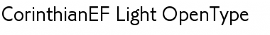 Download CorinthianEF Light Font Title Preview
