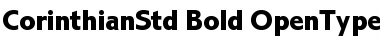 Download Corinthian Std Bold Font Title Preview