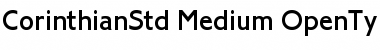 Download Corinthian Std Medium Font Title Preview