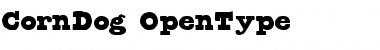 Download CornDog Regular Font Title Preview