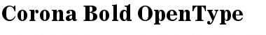Download Corona Bold Face No. 2 Font Title Preview