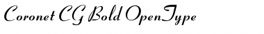 Download Coronet CG Bold Font Title Preview