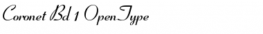 Download Coronet Bold Font Title Preview