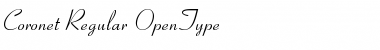 Download Coronet Regular Font Title Preview