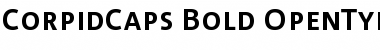 Download Corpid Caps Bold Font