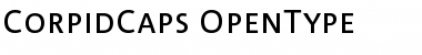 Download Corpid Caps Regular Font
