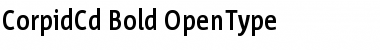 Download Corpid Cd Bold Font Title Preview