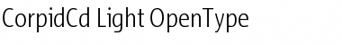 Download Corpid Cd Light Font Title Preview