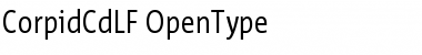Download Corpid Cd LF Regular Font Title Preview