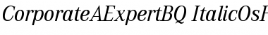 Download Corporate A Expert BQ Regular Font Title Preview