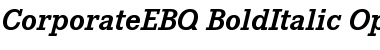 Download Corporate E BQ Regular Font