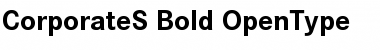 Download Corporate S Bold Font Title Preview