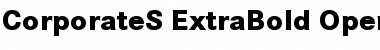 Download Corporate S Extra Bold Font Title Preview