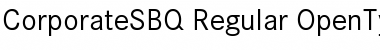 Download Corporate S BQ Regular Font