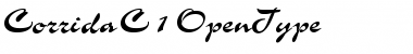 Download CorridaC Regular Font Title Preview