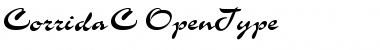 Download CorridaC Regular Font Title Preview