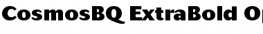 Download Cosmos BQ Regular Font Title Preview