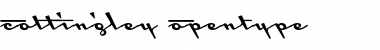 Download Cottingley Regular Font Title Preview