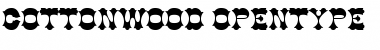 Download Cottonwood Medium Font Title Preview