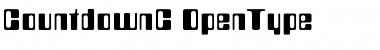 Download CountdownC Regular Font Title Preview