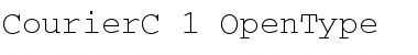 Download CourierC Regular Font Title Preview