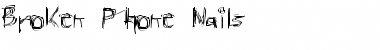 Download Broken Phone Nails Regular Font Title Preview