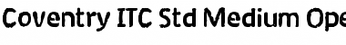 Download Coventry ITC Std Medium Font Title Preview