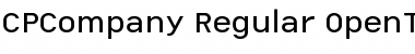 Download CPCompany Regular Font Title Preview