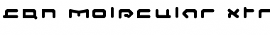 Download CQN-Molecular-Xtra Regular Font Title Preview