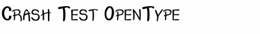 Download Crash  Test Regular Font Title Preview