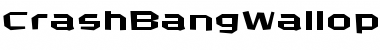 Download CrashBangWallop Light Font Title Preview