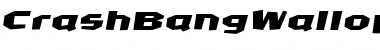 Download CrashBangWallop MedIta Font Title Preview