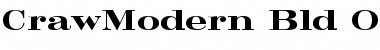 Download CrawModern-Bld Regular Font Title Preview