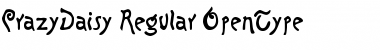 Download CrazyDaisy Regular Font Title Preview