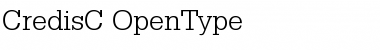 Download CredisC Regular Font Title Preview