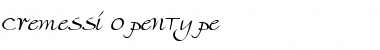 Download CremeSSi Regular Font Title Preview