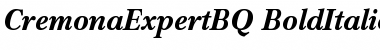 Download Cremona Expert BQ Regular Font Title Preview